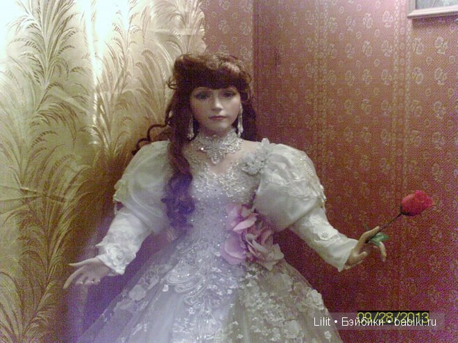 Очаровательная фарфоровая кукла Анастасия от Rustie (фото 9)