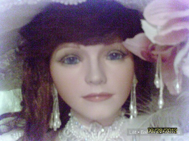 Очаровательная фарфоровая кукла Анастасия от Rustie (фото 4)