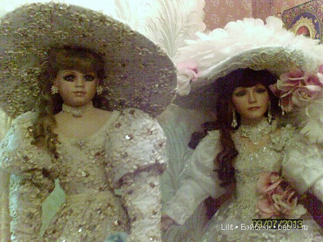 Очаровательная фарфоровая кукла Анастасия от Rustie