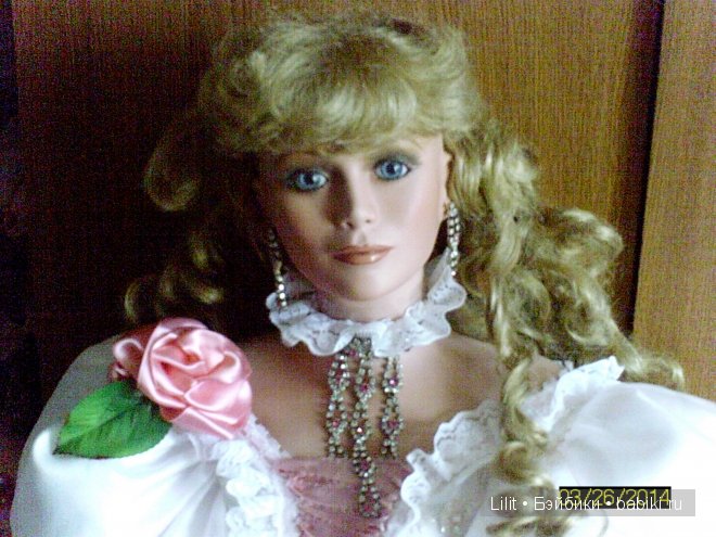 Нежная Rapture, фарфоровая кукла от Rustie (фото 7)