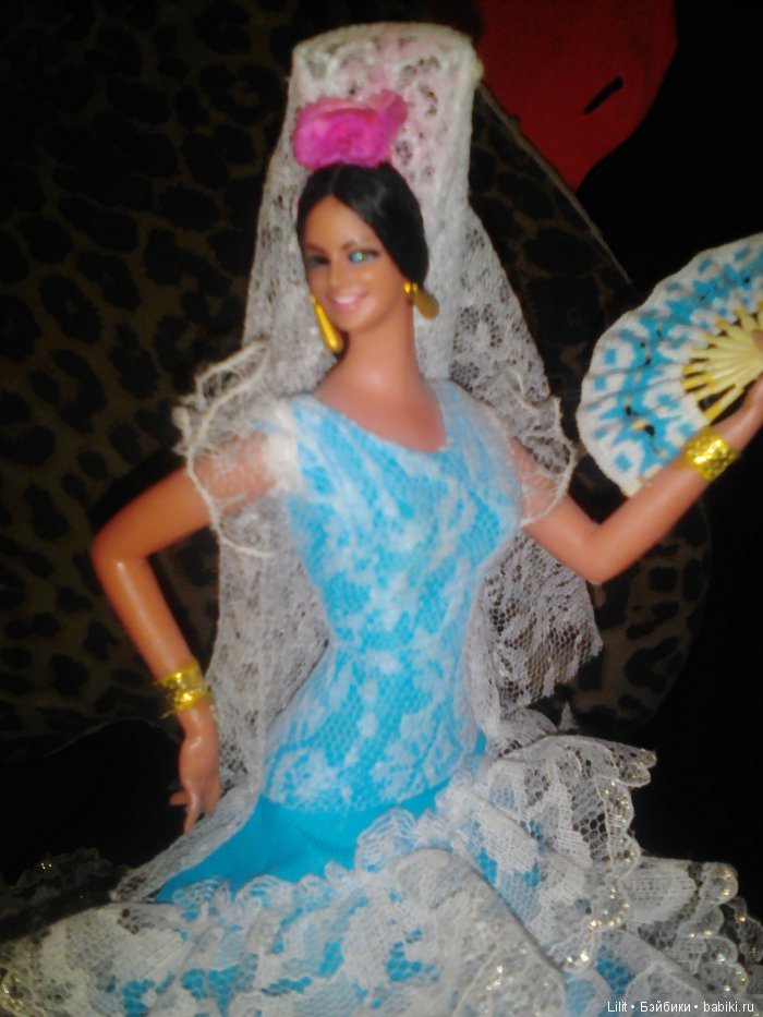 Роскошная испанка — Редкие антикварные куклы и реплики: воск (фото 2)