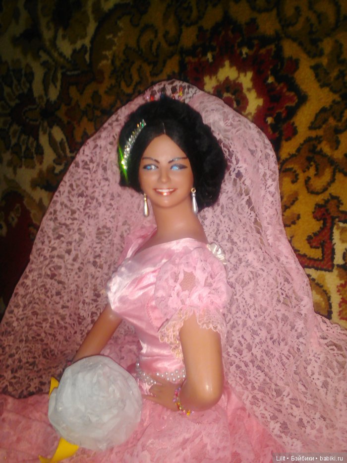 Роскошная испанка — Редкие антикварные куклы и реплики: воск (фото 5)