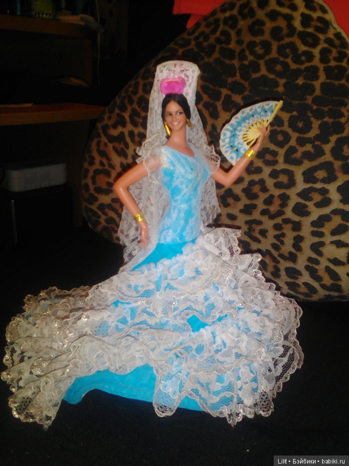 Роскошная испанка — Редкие антикварные куклы и реплики: воск