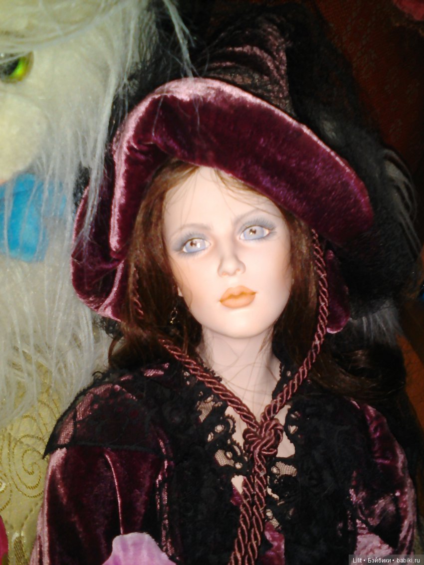 Ведьмочка Ида, фарфоровая кукла от Marigio (фото 6)