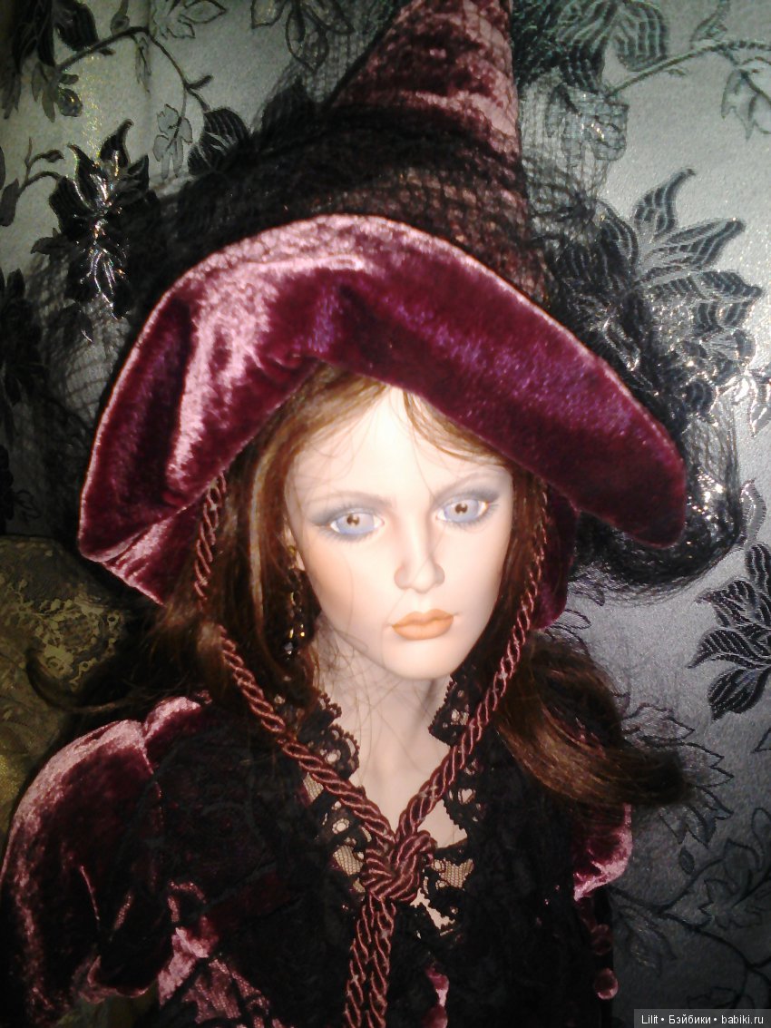 Ведьмочка Ида, фарфоровая кукла от Marigio