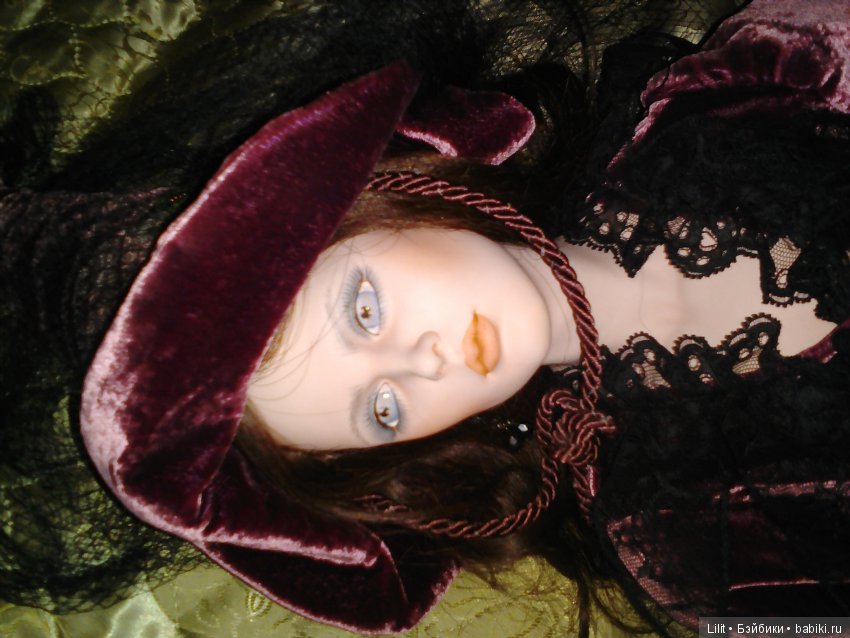 Ведьмочка Ида, фарфоровая кукла от Marigio