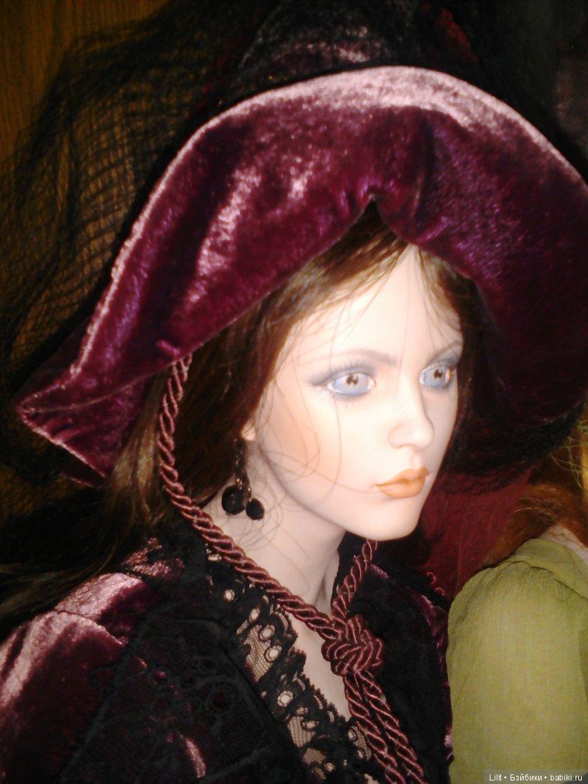 Ведьмочка Ида, фарфоровая кукла от Marigio