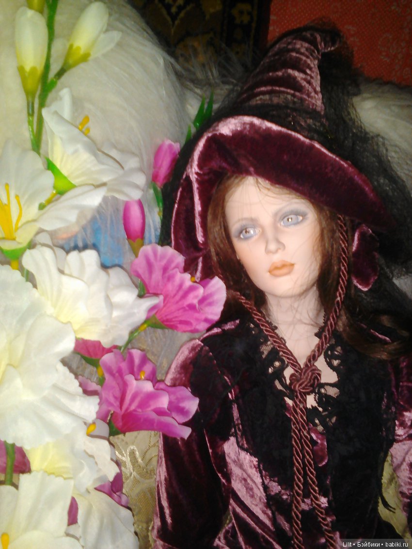 Ведьмочка Ида, фарфоровая кукла от Marigio (фото 2)