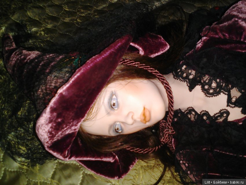 Ведьмочка Ида, фарфоровая кукла от Marigio