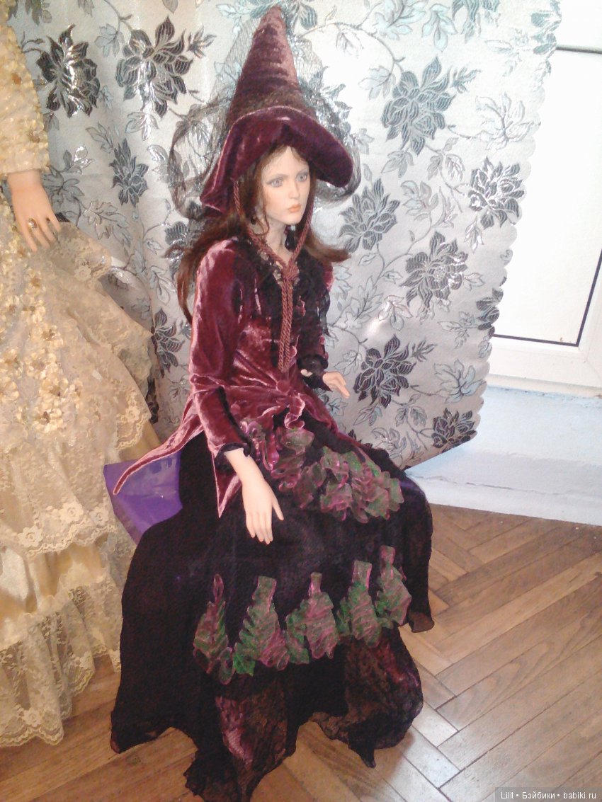 Ведьмочка Ида, фарфоровая кукла от Marigio