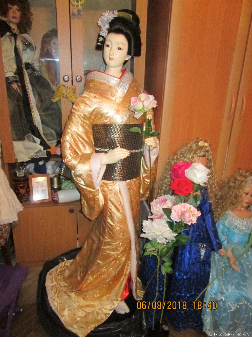 Огромная гейша Сайюри — Домашние коллекции кукол: фото собраний (фото 4)