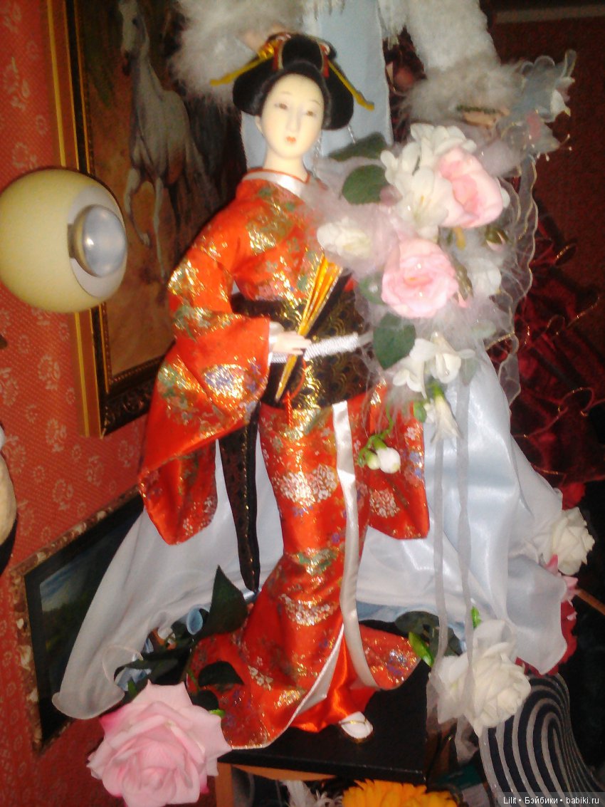 Огромная гейша Сайюри — Домашние коллекции кукол: фото собраний (фото 3)