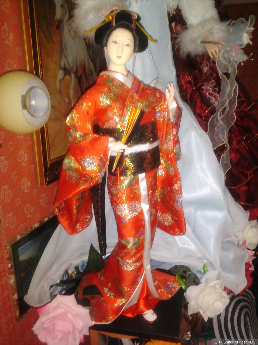 Огромная гейша Сайюри — Домашние коллекции кукол: фото собраний (фото 2)