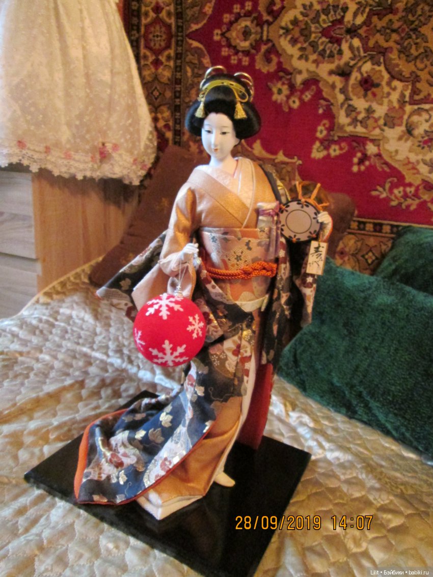 Настоящая японка — Фарфоровые статуэтки и фигурки: винтаж