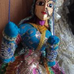 Большая кукла-марионетка (кхатпутли)