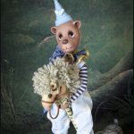 Очаровательный мишка Тed от Liz Frost .