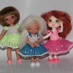 Маленькие принцессы или как мы одевали платья.