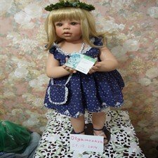 Кукла фарфоровая Хармони  Блондинка