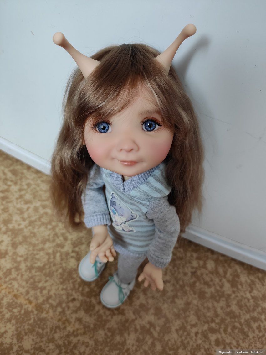 Мои парики на куколок от Meadow dolls