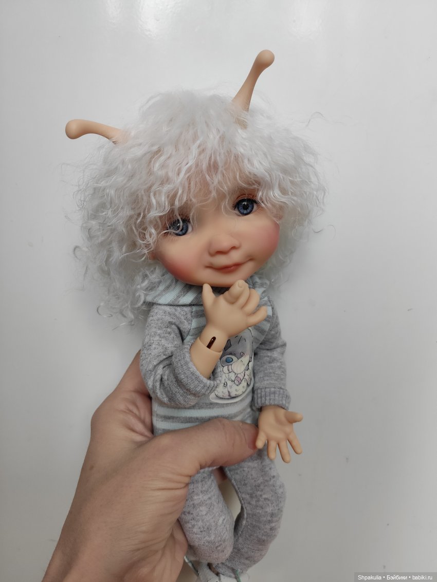 Мои парики на куколок от Meadow dolls (фото 10)