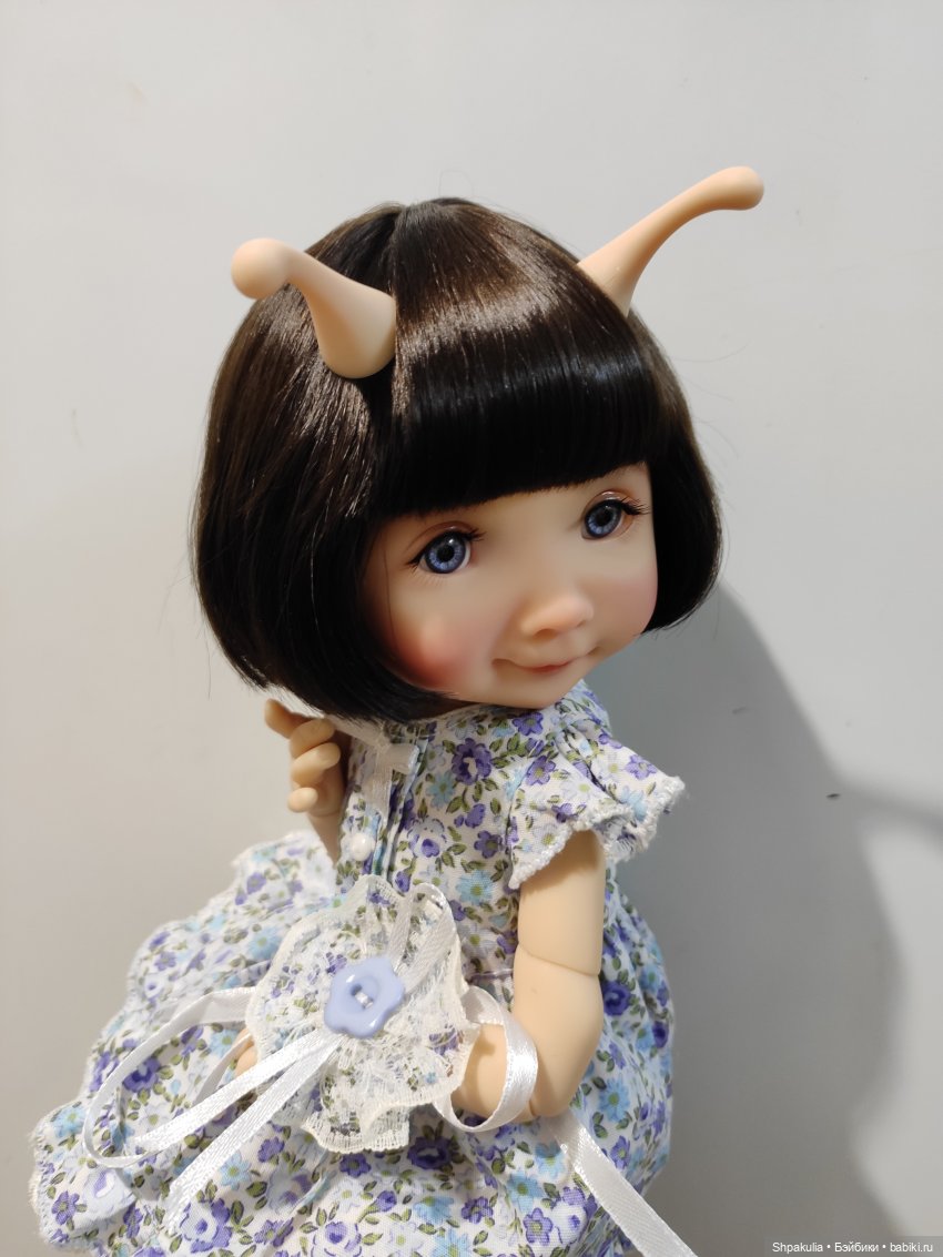 Мои парики на куколок от Meadow dolls (фото 4)