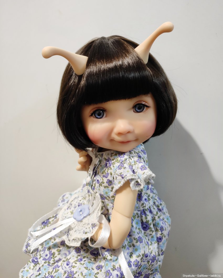 Мои парики на куколок от Meadow dolls (фото 3)