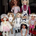 Моя неполная коллекция кукол от Kaye Wiggs.