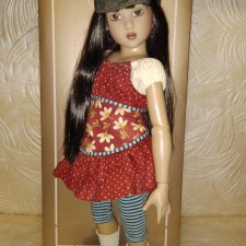 Равен (Raven) Hi-tops & Ruffles от Helen Kish, 14". Равен (Raven) Hi-tops & Ruffles от Helen Kish, 14".