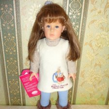 Виниловая кукла Мередит (Meredith),Gotz (Готц), 2001 год, из серии "Beatrix Potter" Виниловая кукла Мередит (Meredith),Gotz (Готц), 2001 год, из серии "Beatrix Potter"