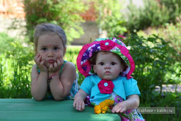 Солнечный денек Алисы с Моней! Кукла реборн, автор Анна Арутюнян