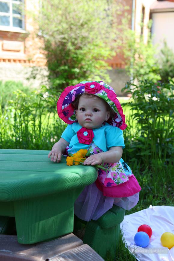 Солнечный денек Алисы с Моней! Кукла реборн, автор Анна Арутюнян