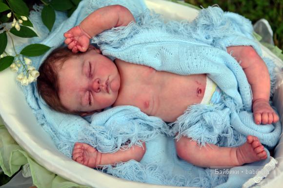 Мой сладкий Мишутка! Кукла реборнот Елены Киприяновой (фото 4)