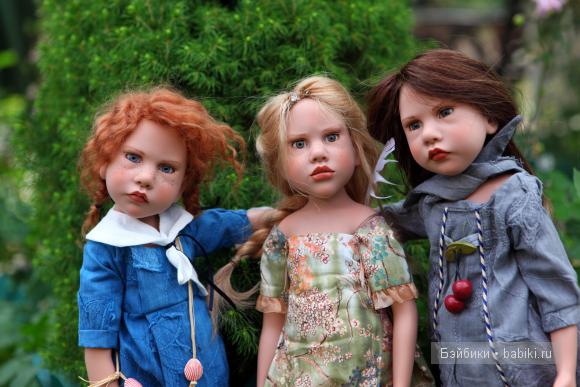 Девочки подружки часть 2! Коллекционные куклы Zwergnase (фото 10)