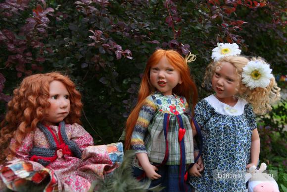 Девочки подружки часть 1. Коллекционные куклы Цвергназе