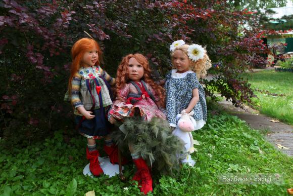 Девочки подружки часть 1. Коллекционные куклы Цвергназе (фото 9)