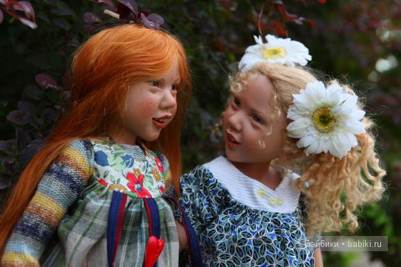 Девочки подружки часть 1. Коллекционные куклы Цвергназе