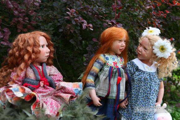 Девочки подружки часть 1. Коллекционные куклы Цвергназе