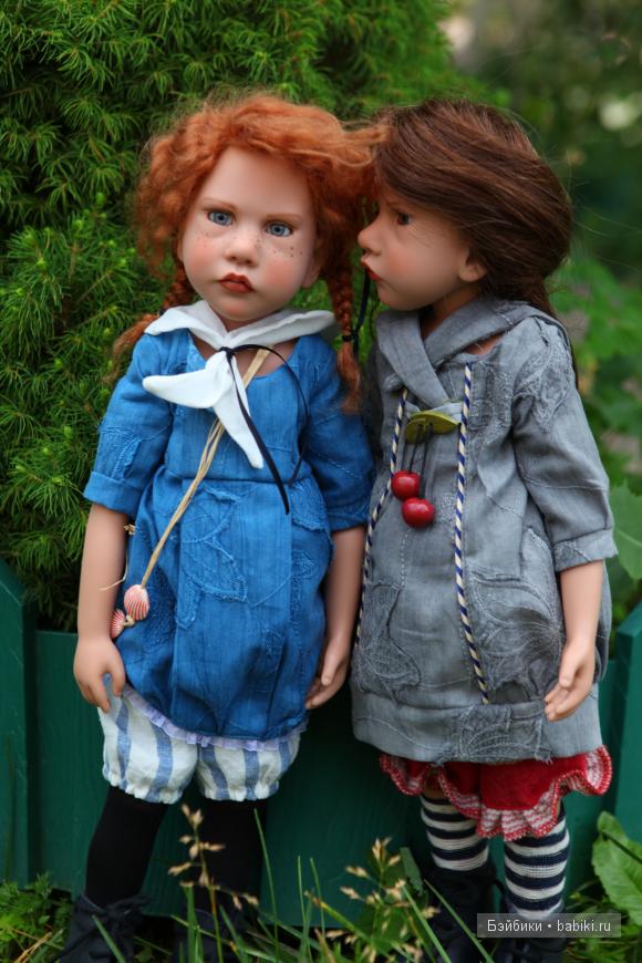 Девочки подружки часть 2! Коллекционные куклы Zwergnase (фото 2)