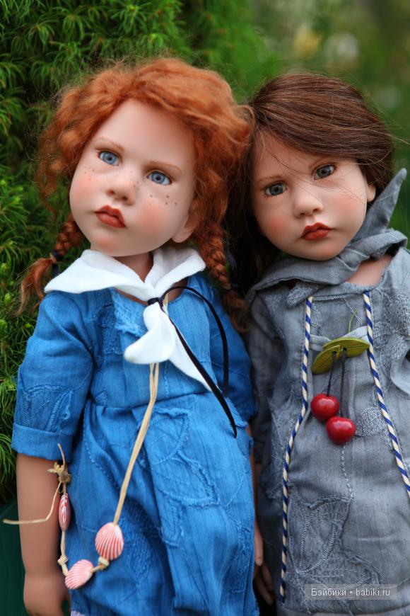 Девочки подружки часть 2! Коллекционные куклы Zwergnase (фото 6)
