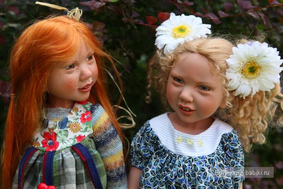 Девочки подружки часть 1. Коллекционные куклы Цвергназе