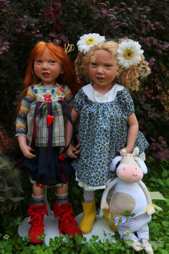 Девочки подружки часть 1. Коллекционные куклы Цвергназе