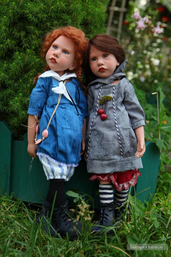 Девочки подружки часть 2! Коллекционные куклы Zwergnase (фото 3)