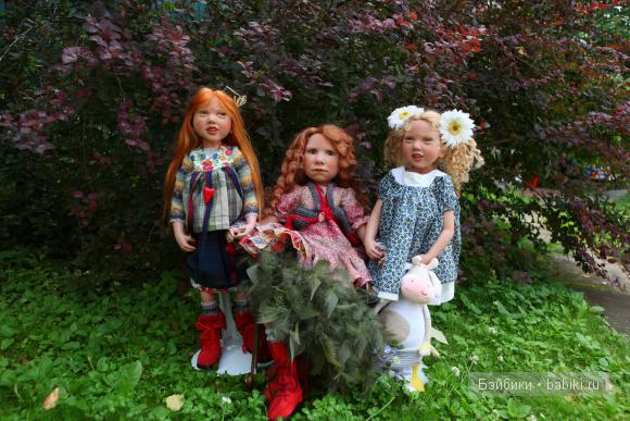 Девочки подружки часть 1. Коллекционные куклы Цвергназе