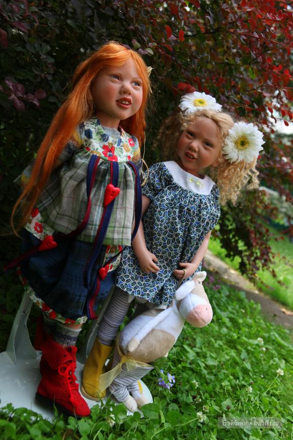 Девочки подружки часть 1. Коллекционные куклы Цвергназе