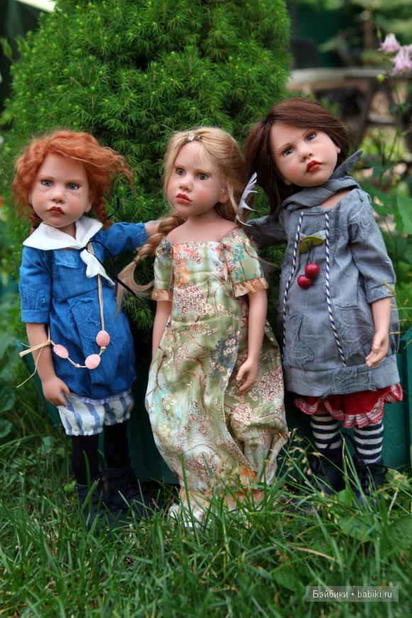 Девочки подружки часть 2! Коллекционные куклы Zwergnase