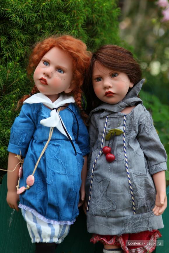 Девочки подружки часть 2! Коллекционные куклы Zwergnase (фото 4)