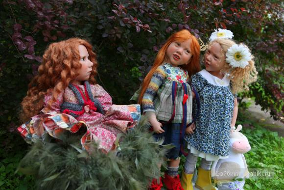 Девочки подружки часть 1. Коллекционные куклы Цвергназе