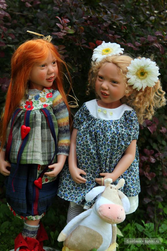 Девочки подружки часть 1. Коллекционные куклы Цвергназе