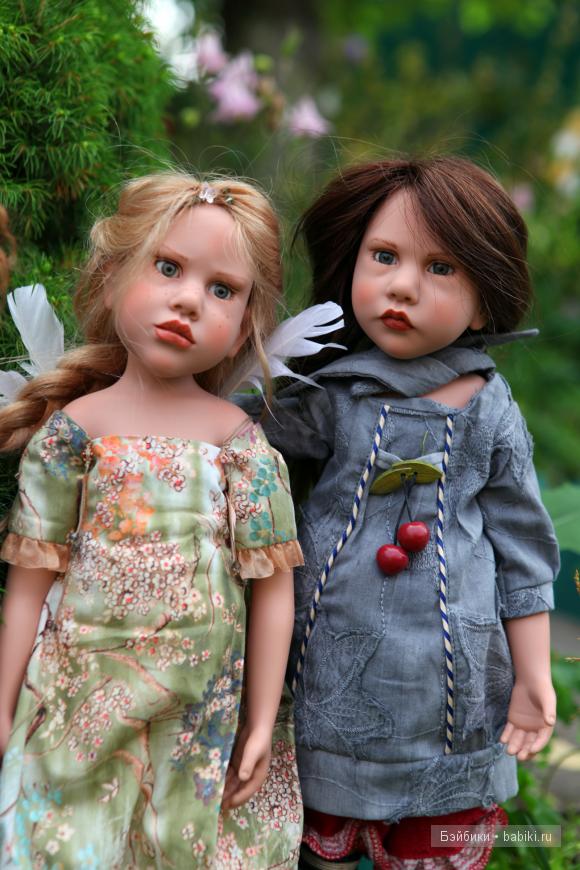 Девочки подружки часть 2! Коллекционные куклы Zwergnase