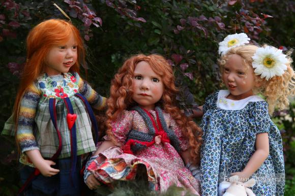 Девочки подружки часть 1. Коллекционные куклы Цвергназе (фото 10)